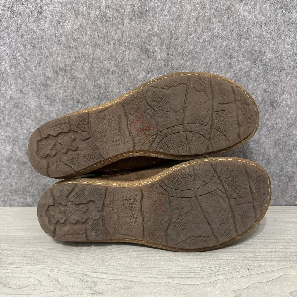 Born Trevan Lace Up Shoes Womens‎ 9 Brown Suede Leather Comfort Opanka